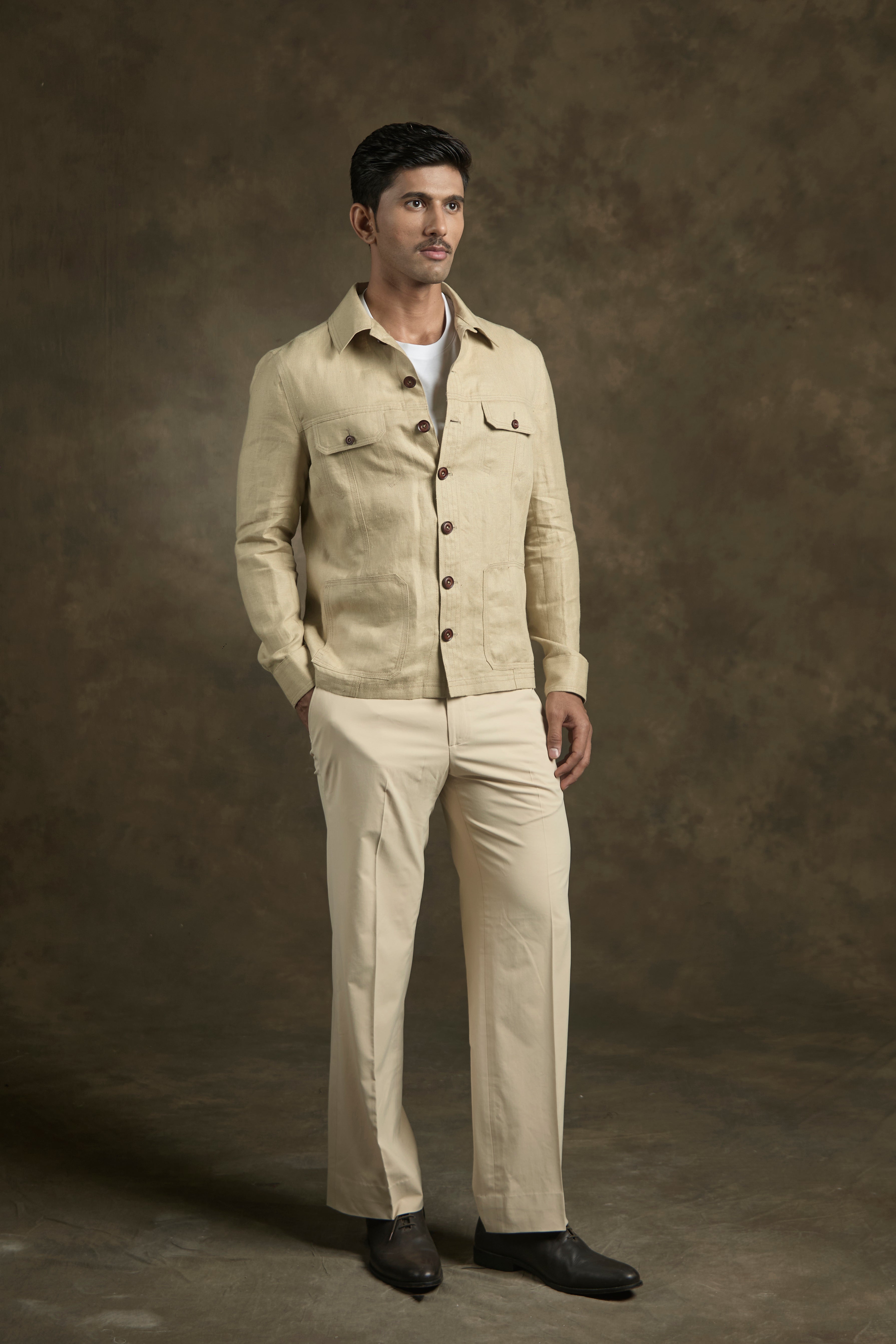 Golden Hour Safari Shacket