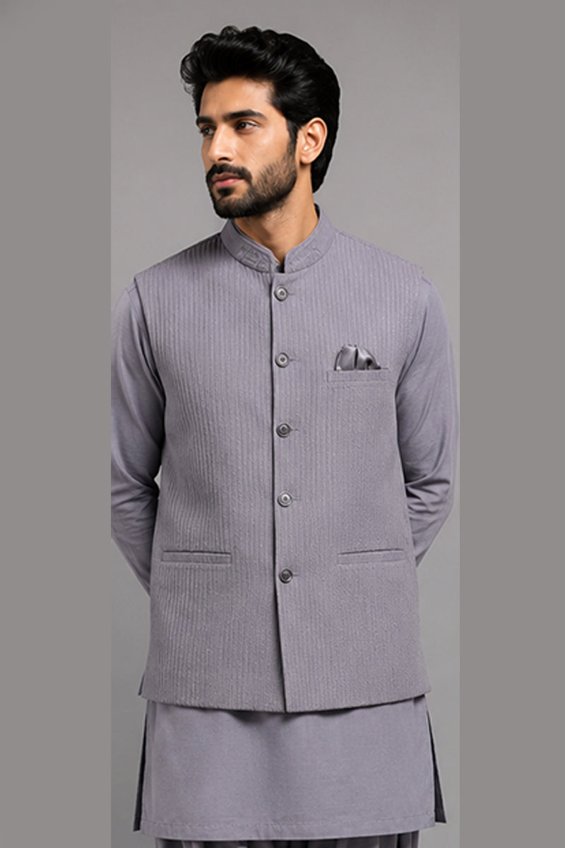 Textured Nehru Set