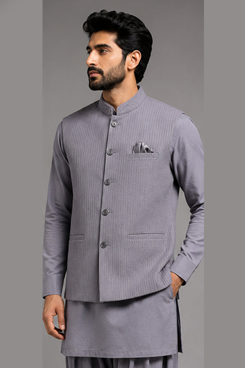Textured Nehru Set