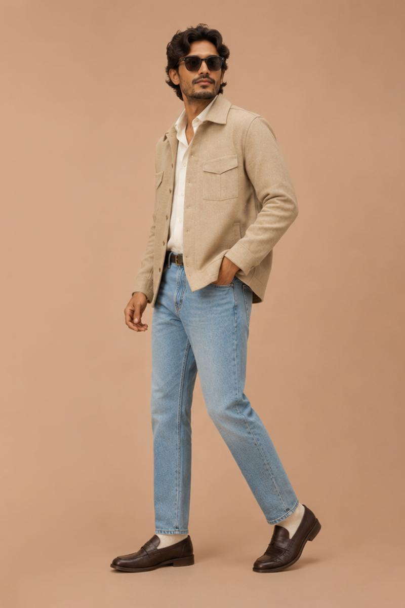 Craftsman Pleat Shacket