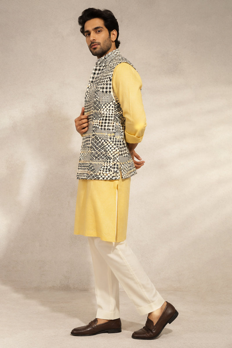 Sunlit Mosaic Nehru Set