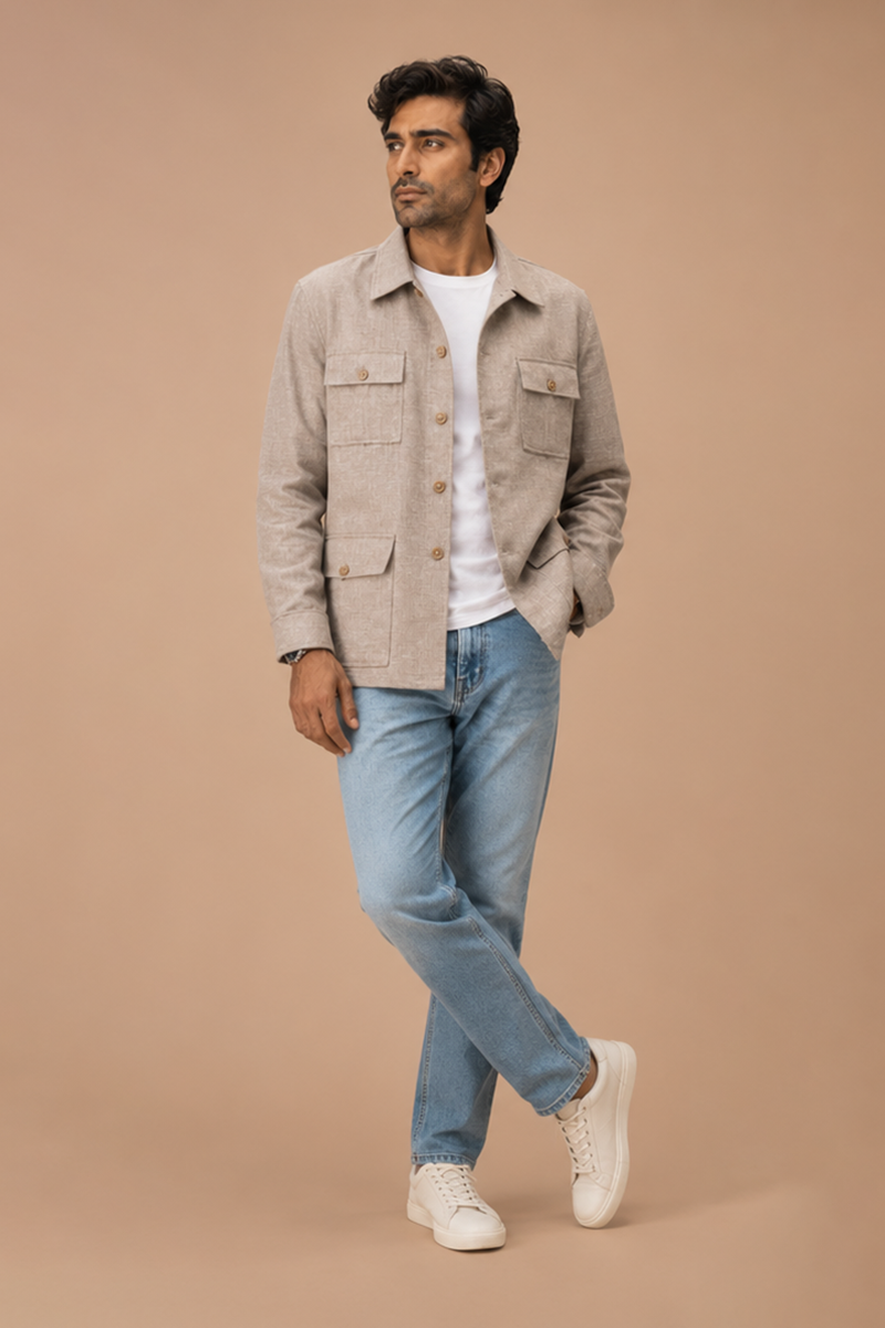 Cargo Pocket Shacket