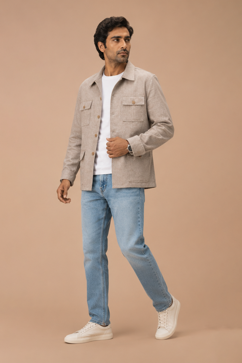 Cargo Pocket Shacket
