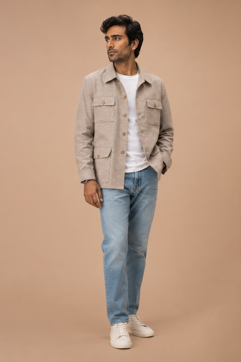 Cargo Pocket Shacket