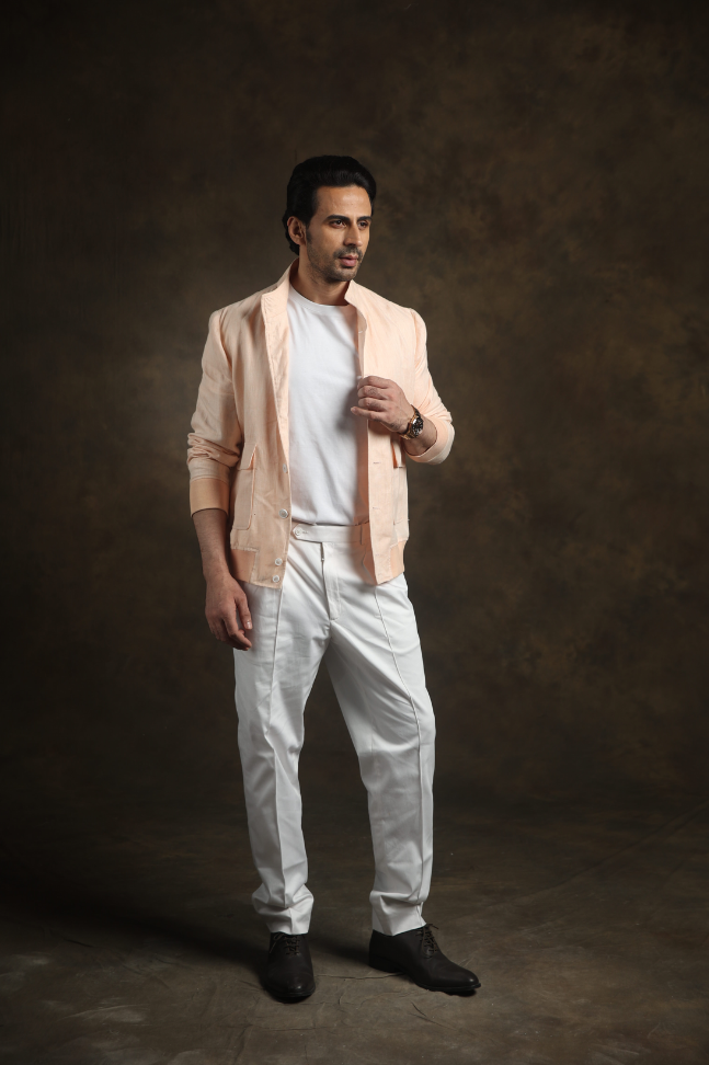 Blush Drift Overshirt