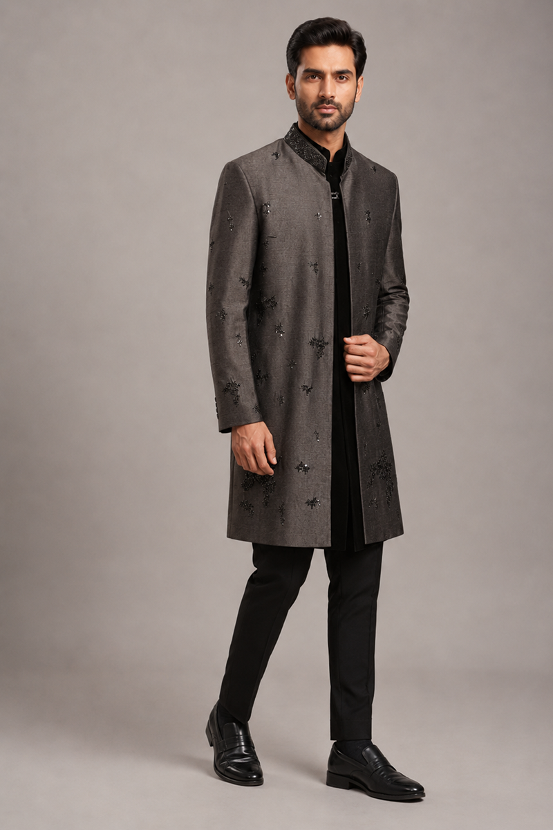 Charcoal Constellation Indo-Western