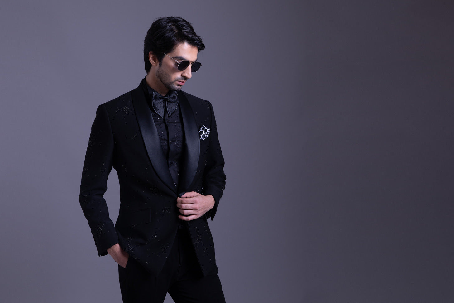 Black Velvet Tuxedo