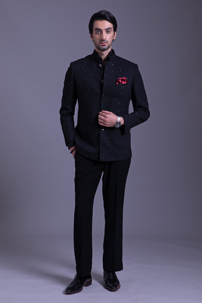 Hand Embroidered Bandhgala