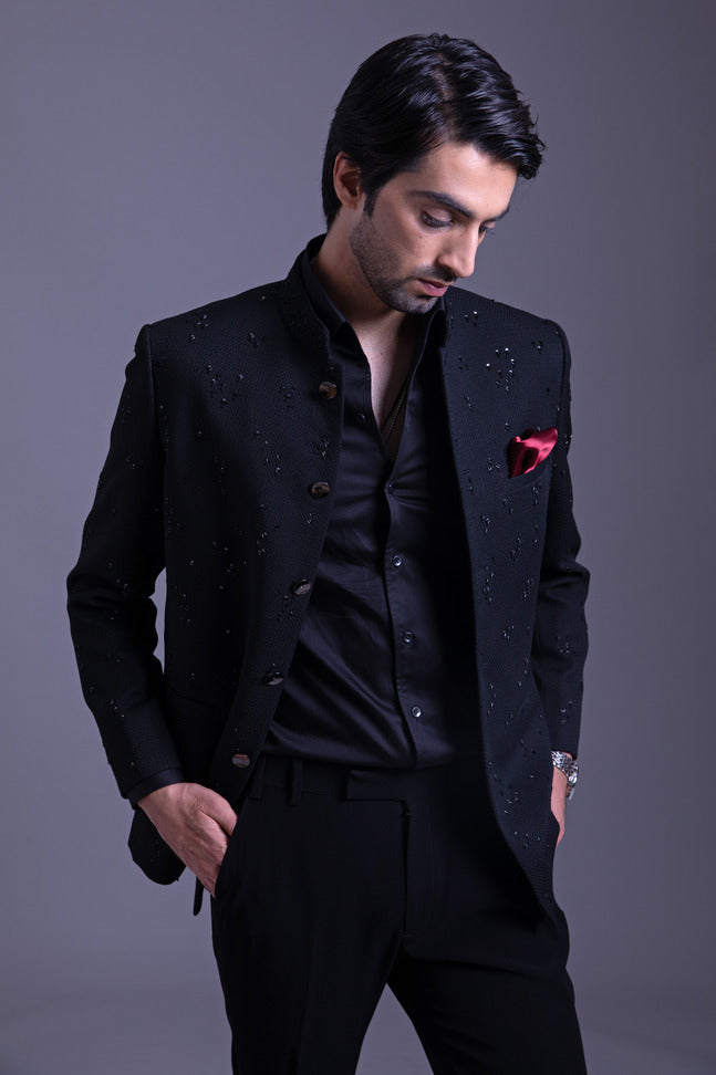 Hand Embroidered Bandhgala