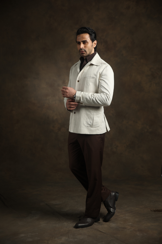 Ivory Ascent Safari Jacket