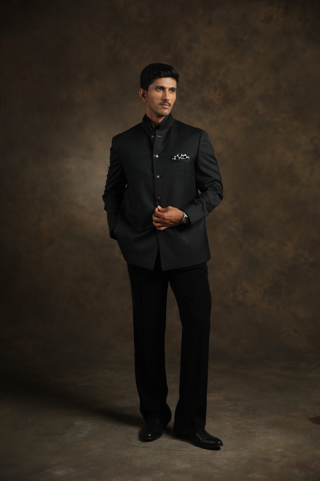Noir Heritage Bandhgala