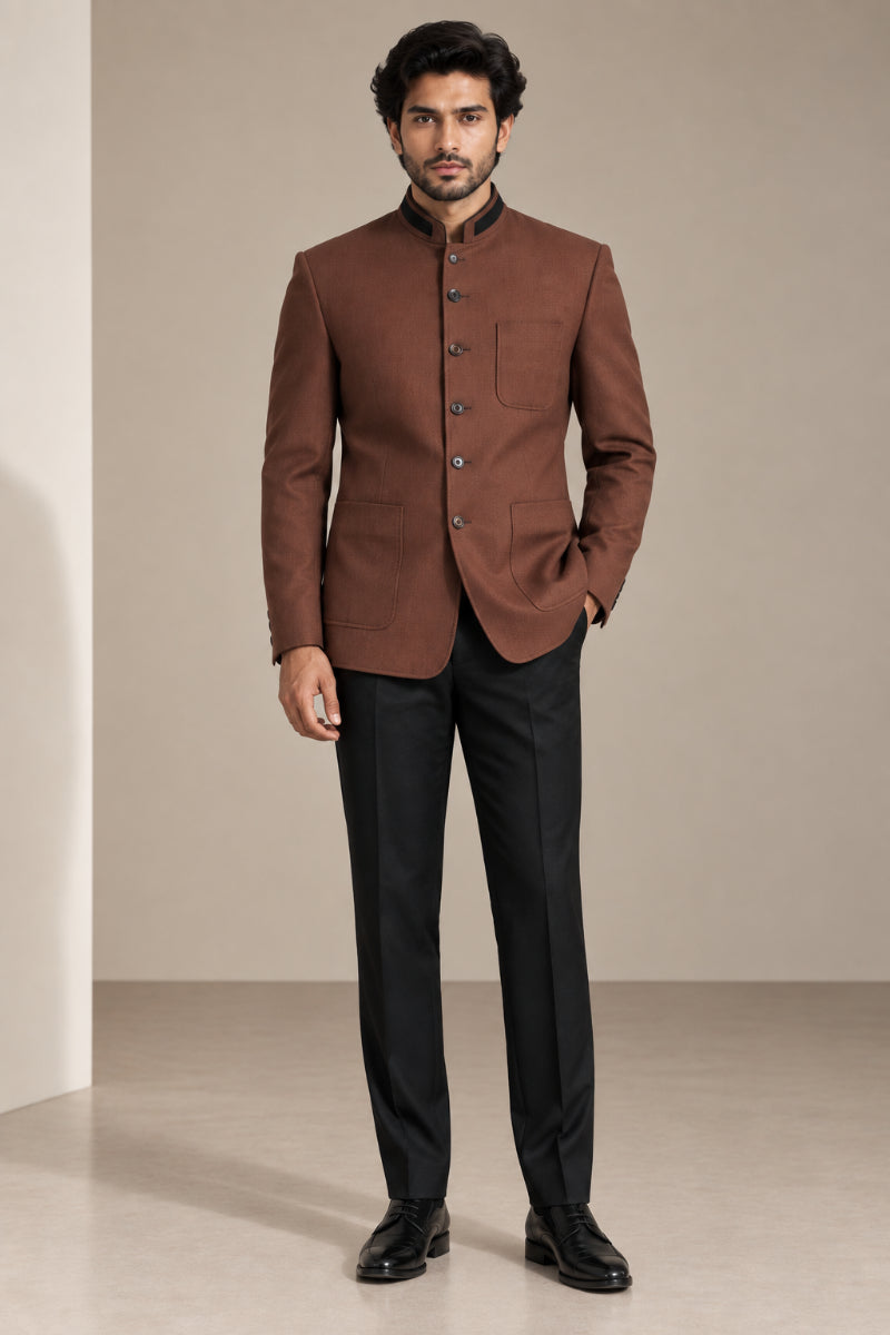 Auburn Crest Bandhgala