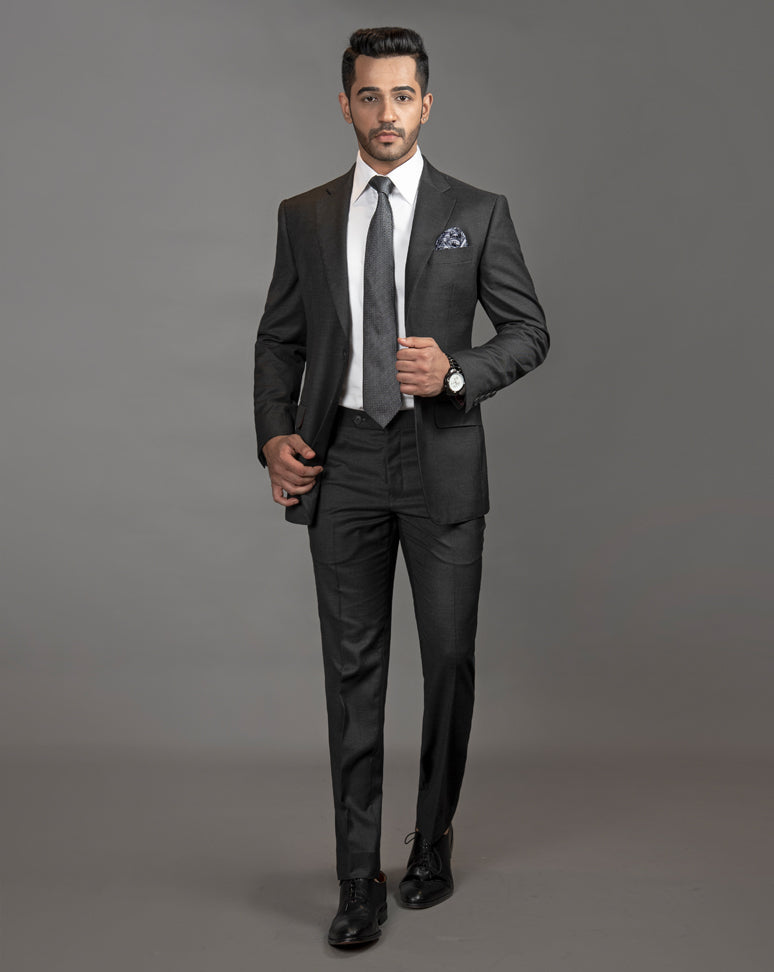 Charcoal Grey Suit – Karan Moin