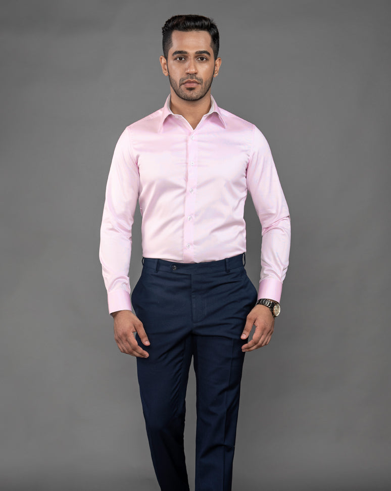 Blush Pure – Solid Pink Shirt