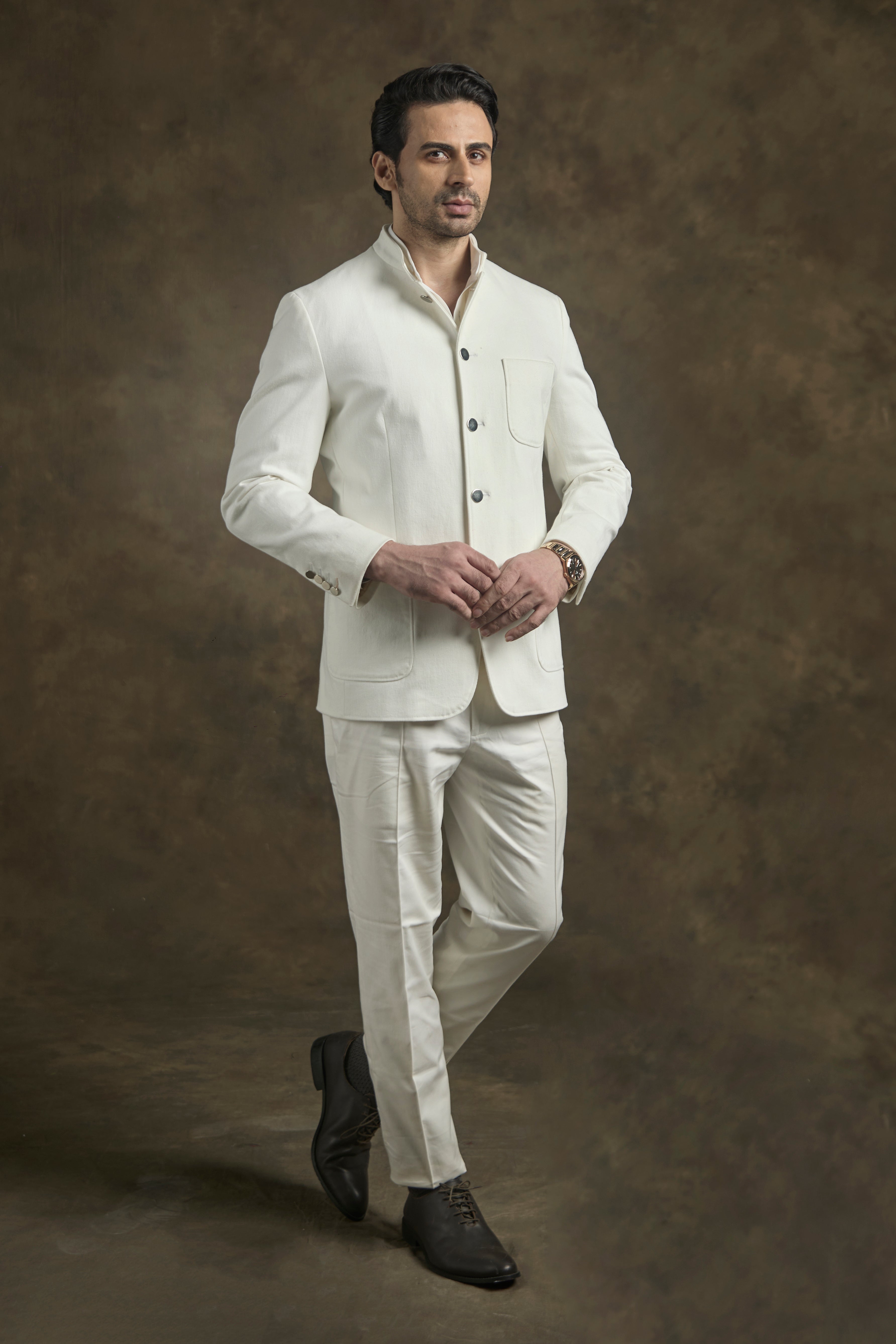 Classic Ivory Bandhgala