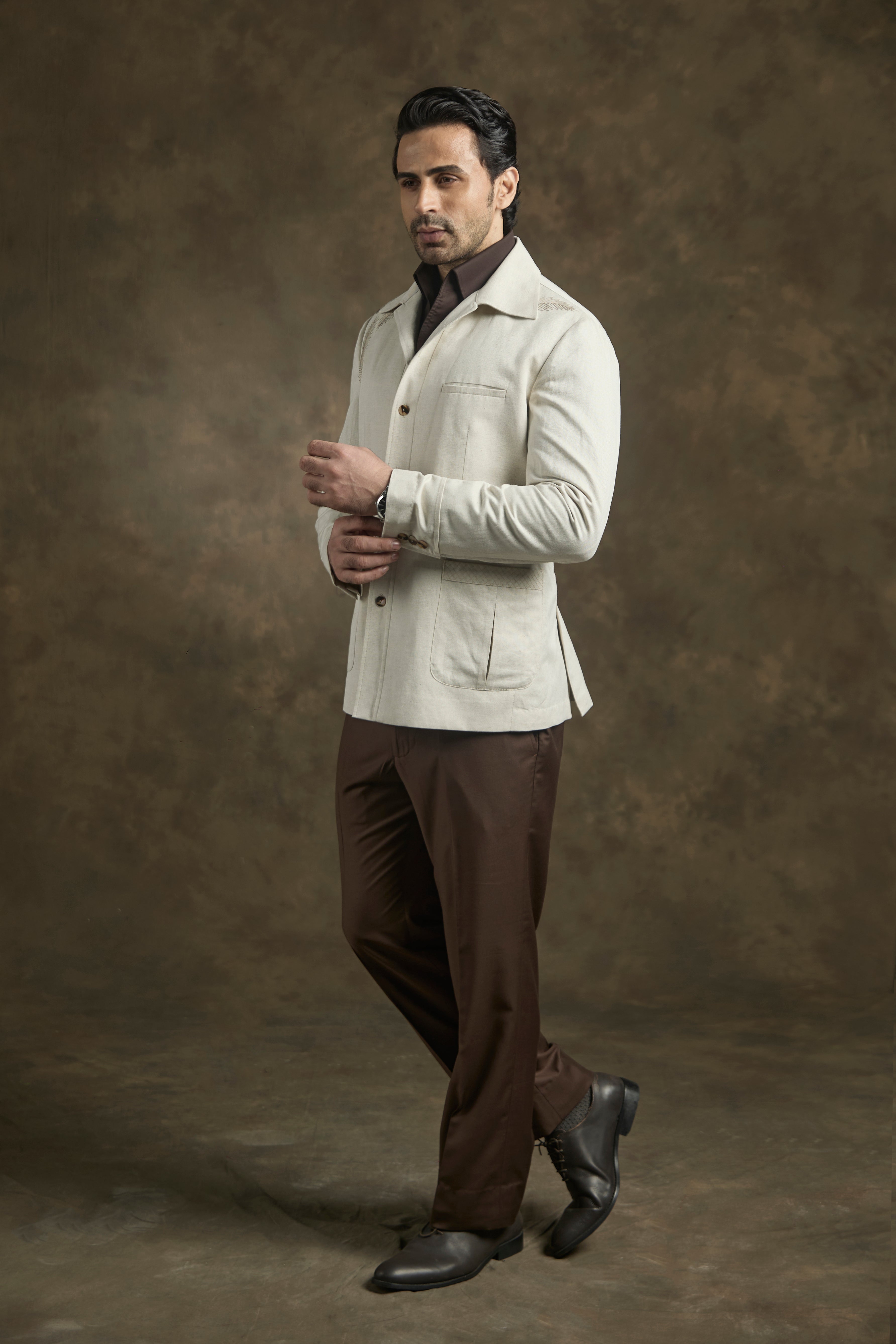 Ivory Ascent Safari Jacket