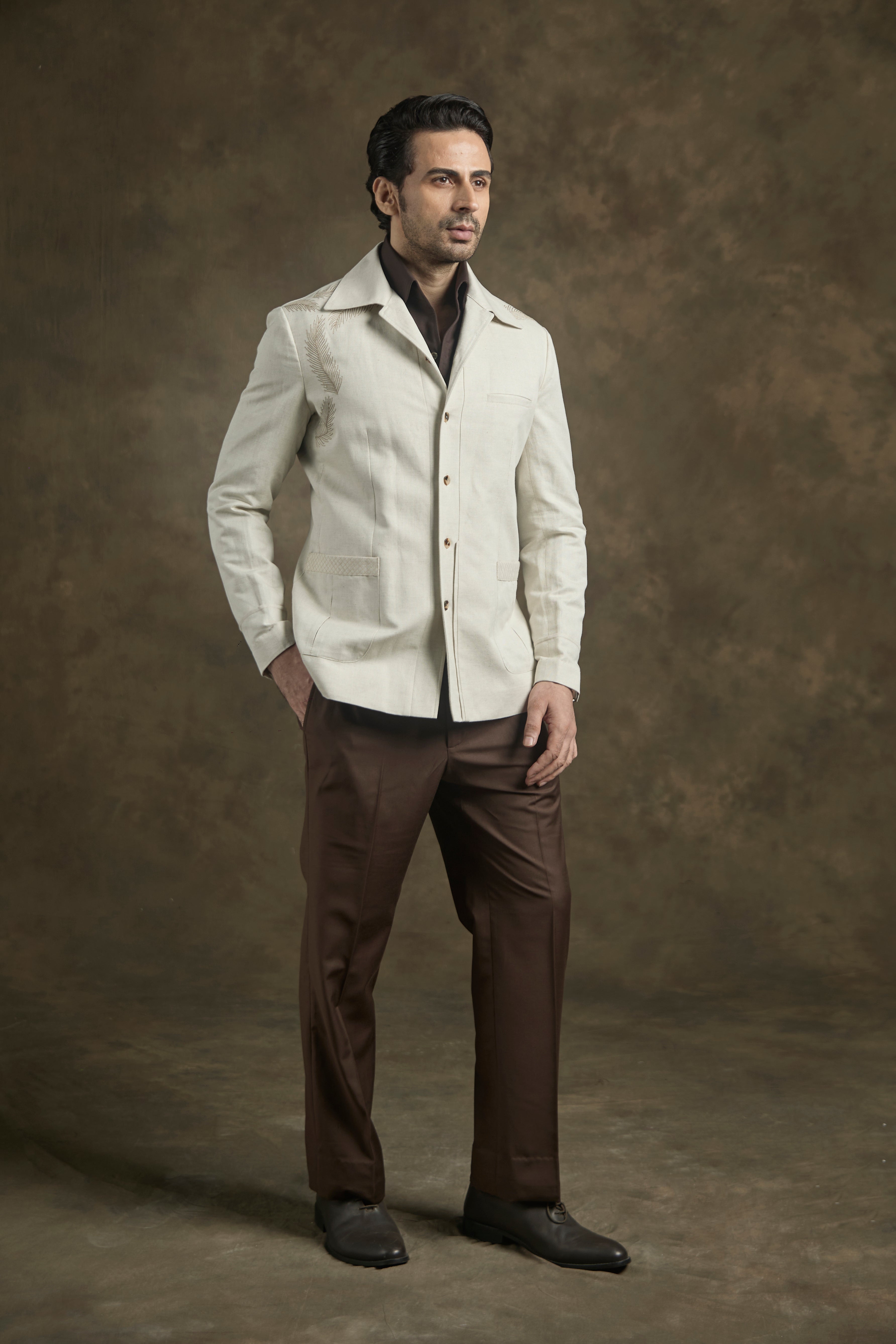 Ivory Ascent Safari Jacket
