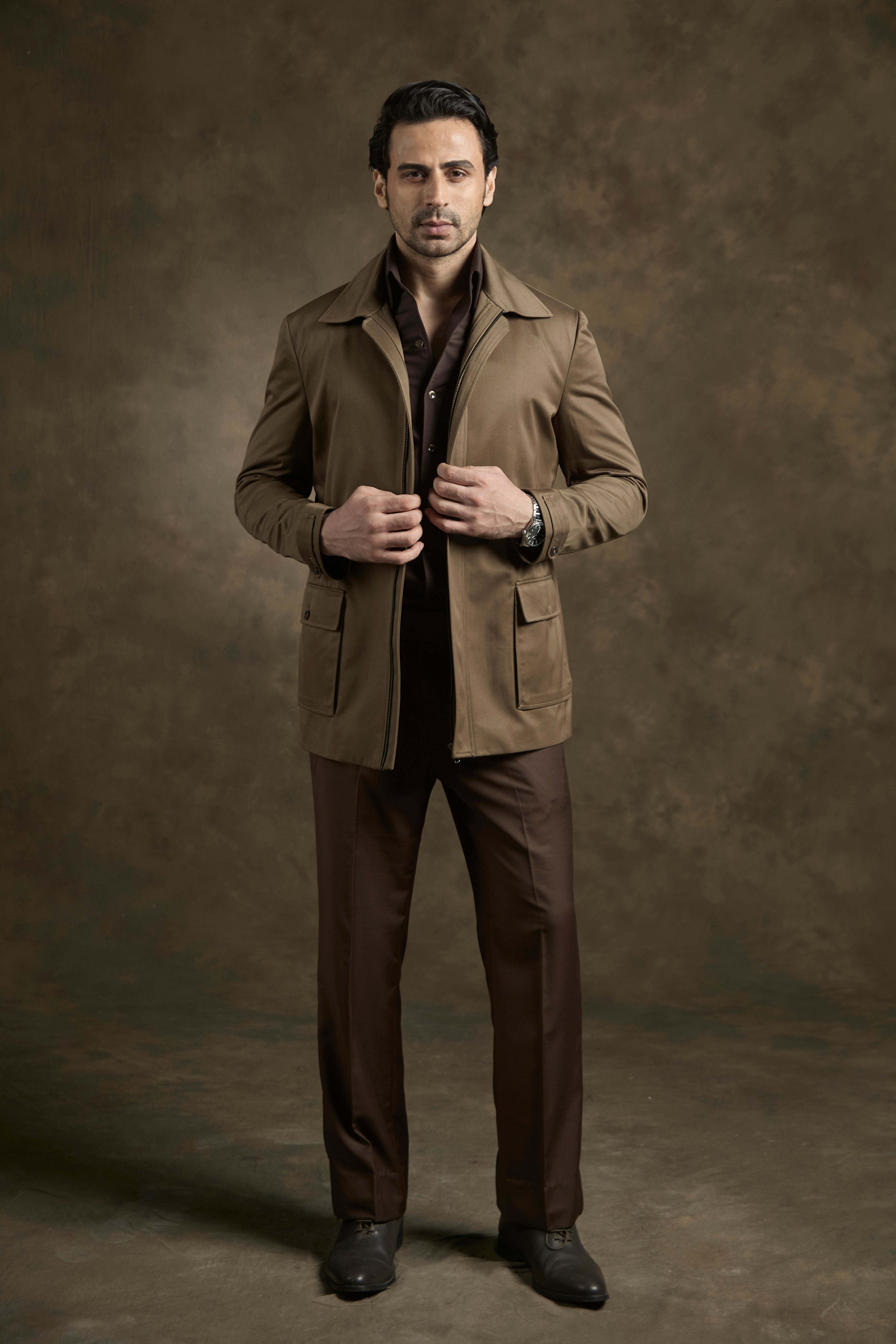 The Kensington Field Coat in Olive