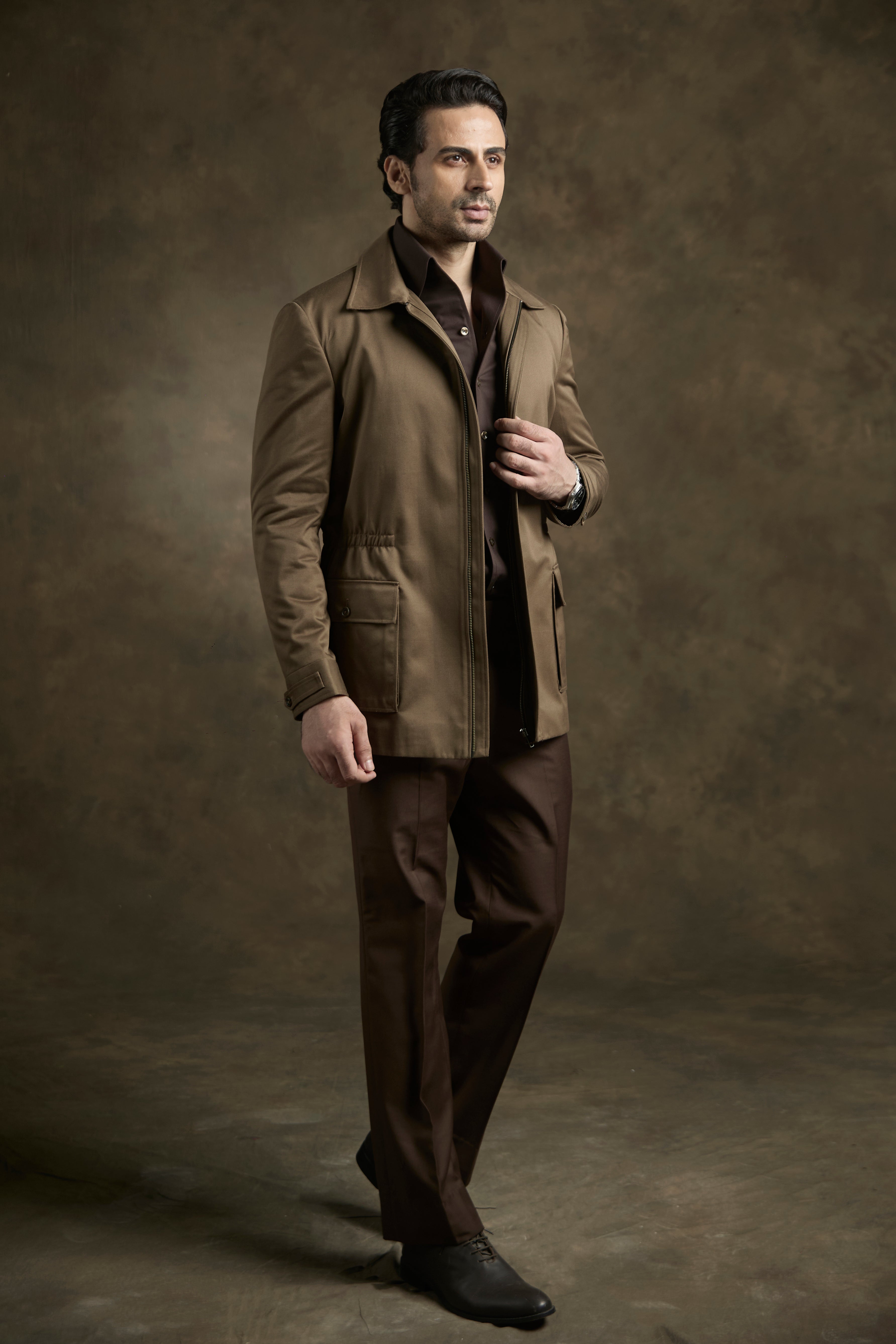 The Kensington Field Coat in Olive