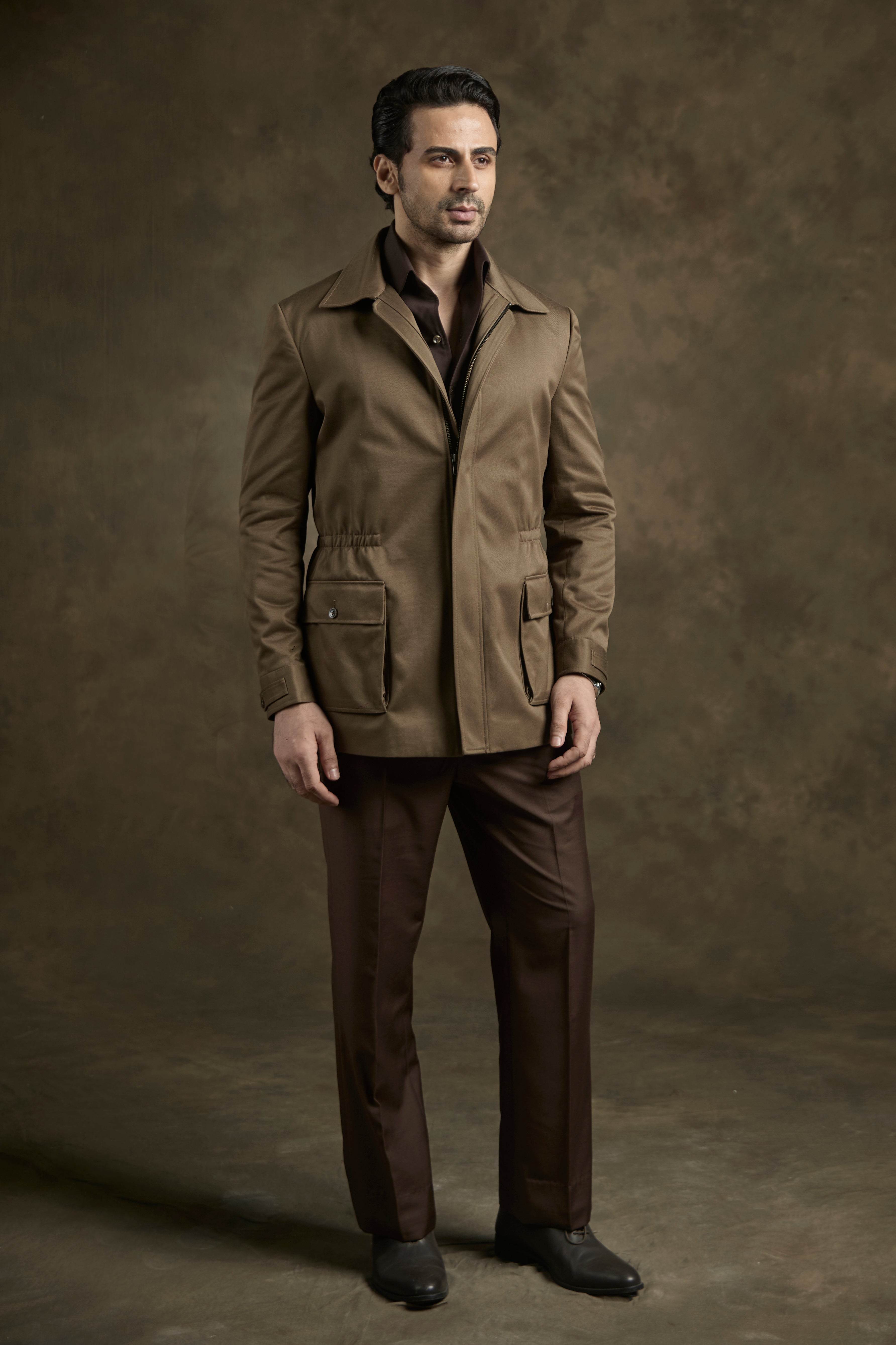 The Kensington Field Coat in Olive