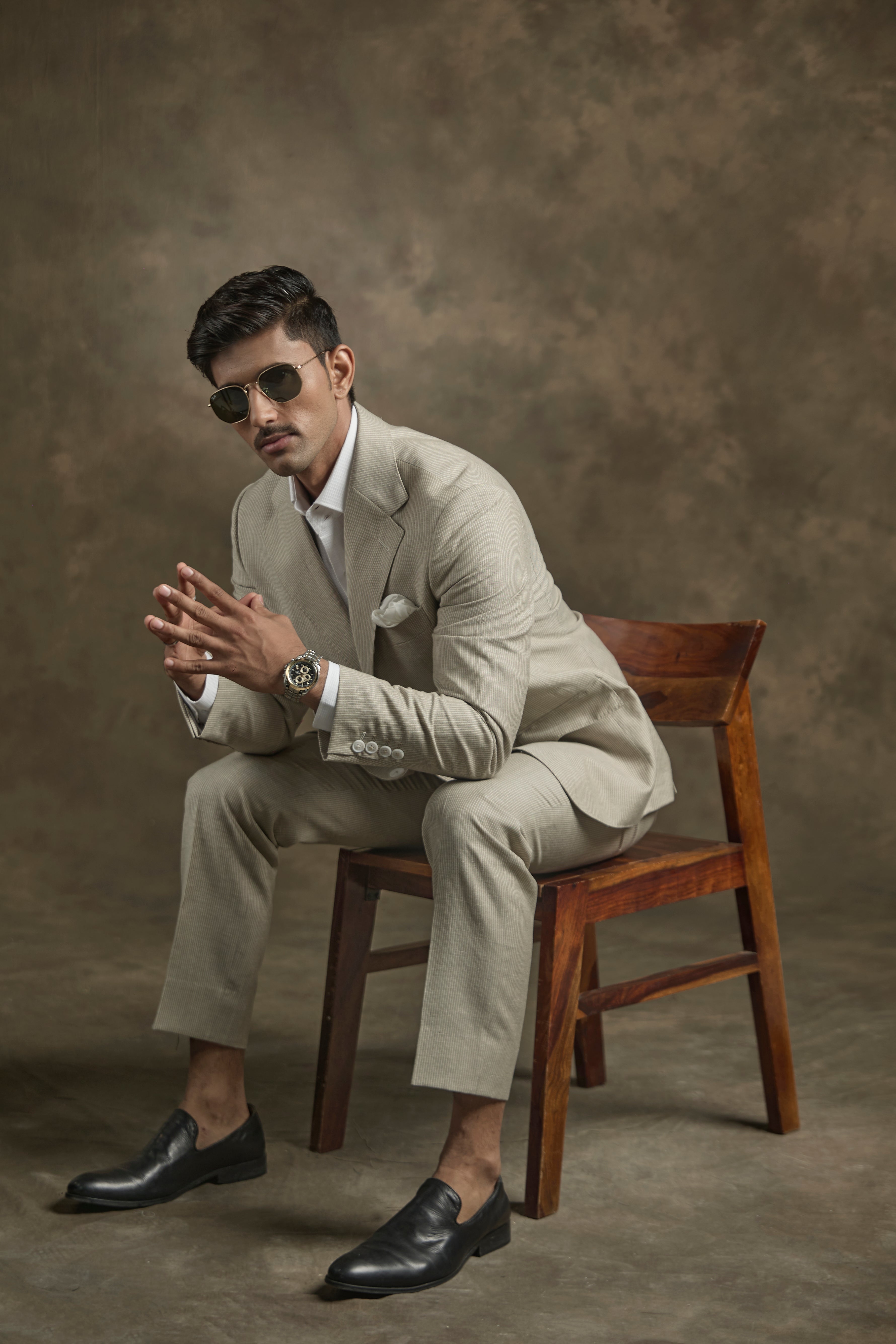 Ivory Crest Suit
