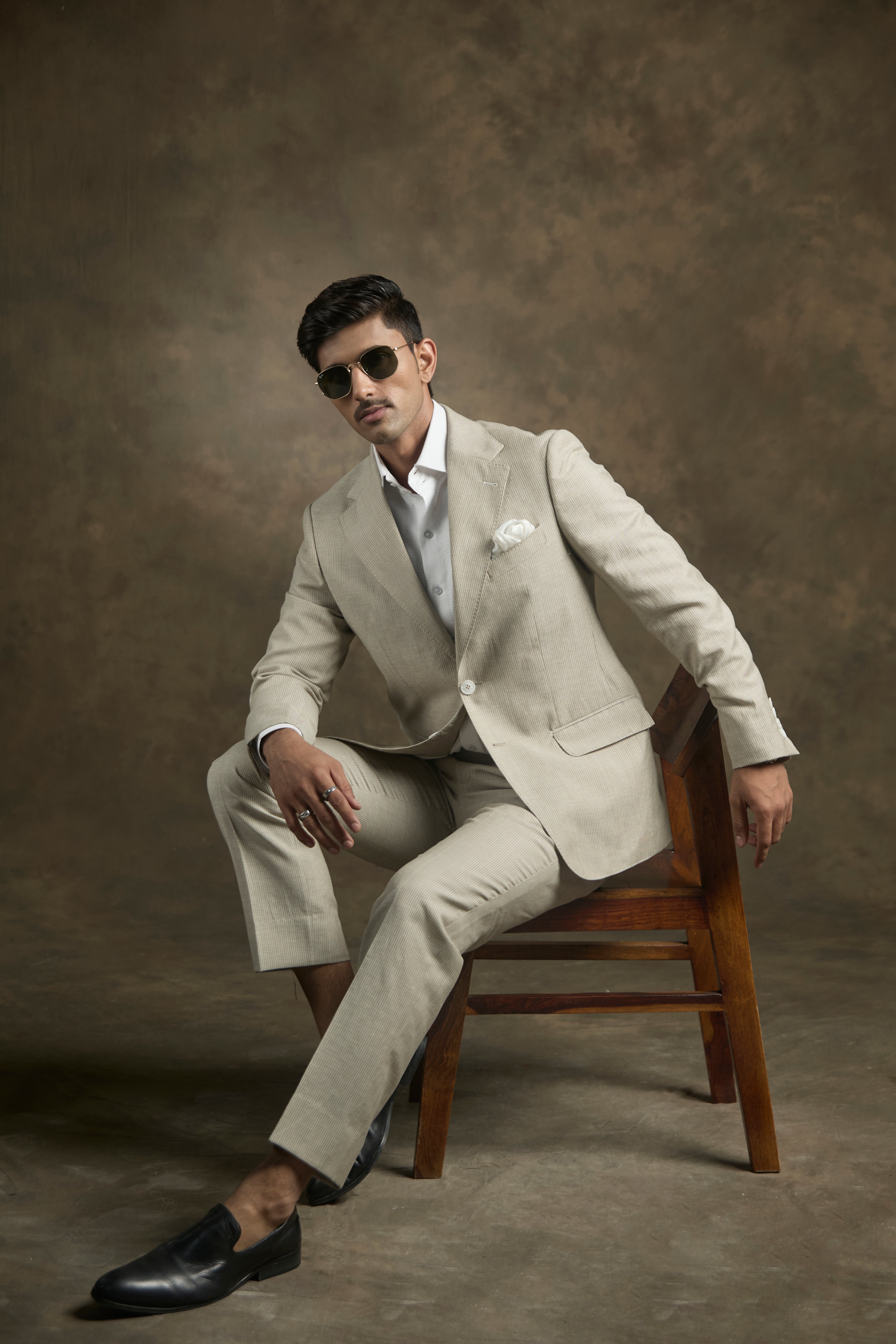 Ivory Crest Suit