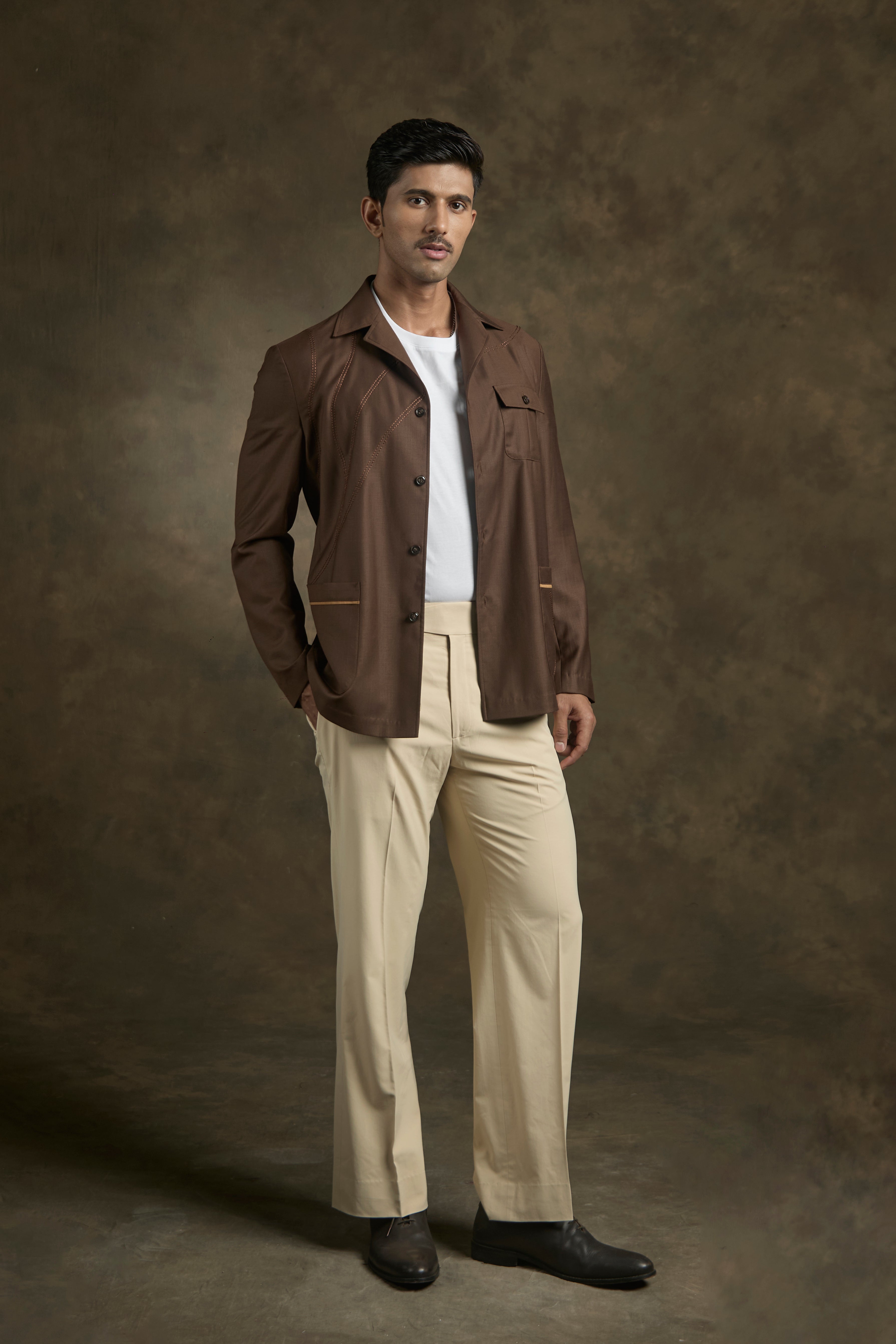 Cocoa Drift Shacket