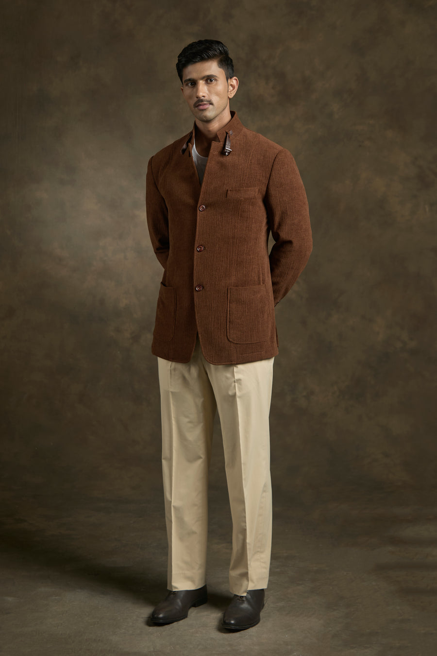 Rustic Loom Bomber