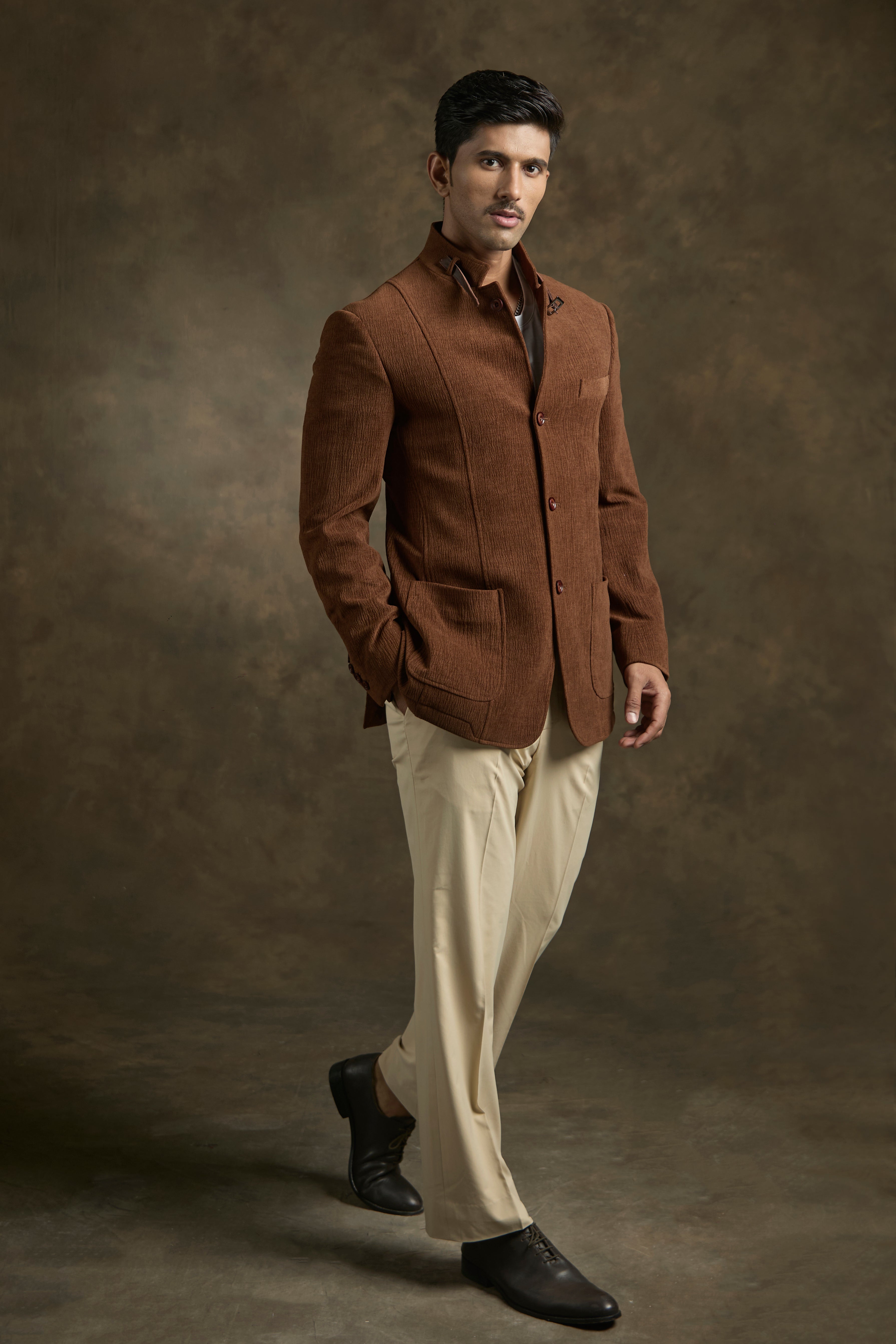 Rustic Loom Bomber