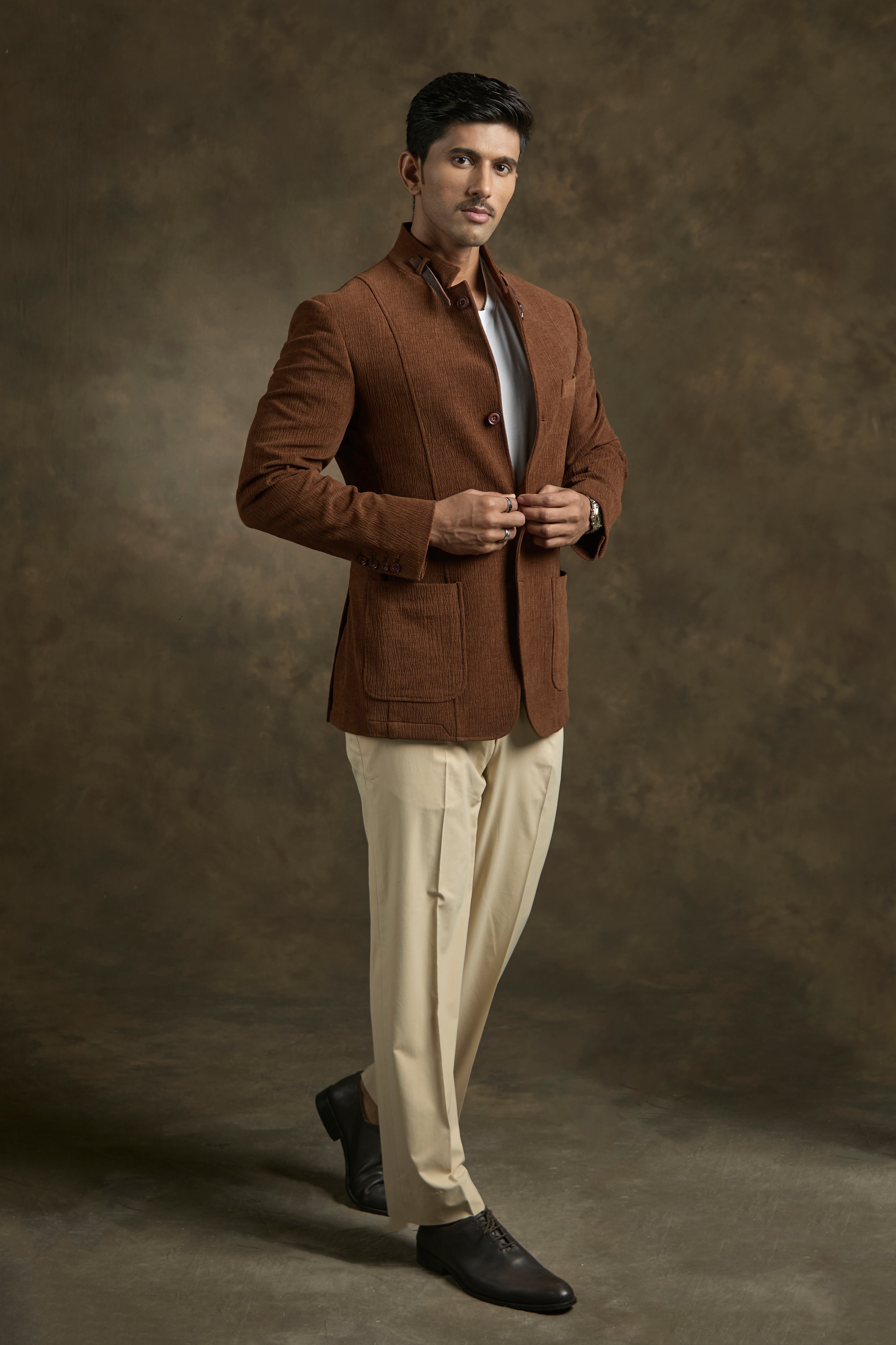 Rustic Loom Bomber