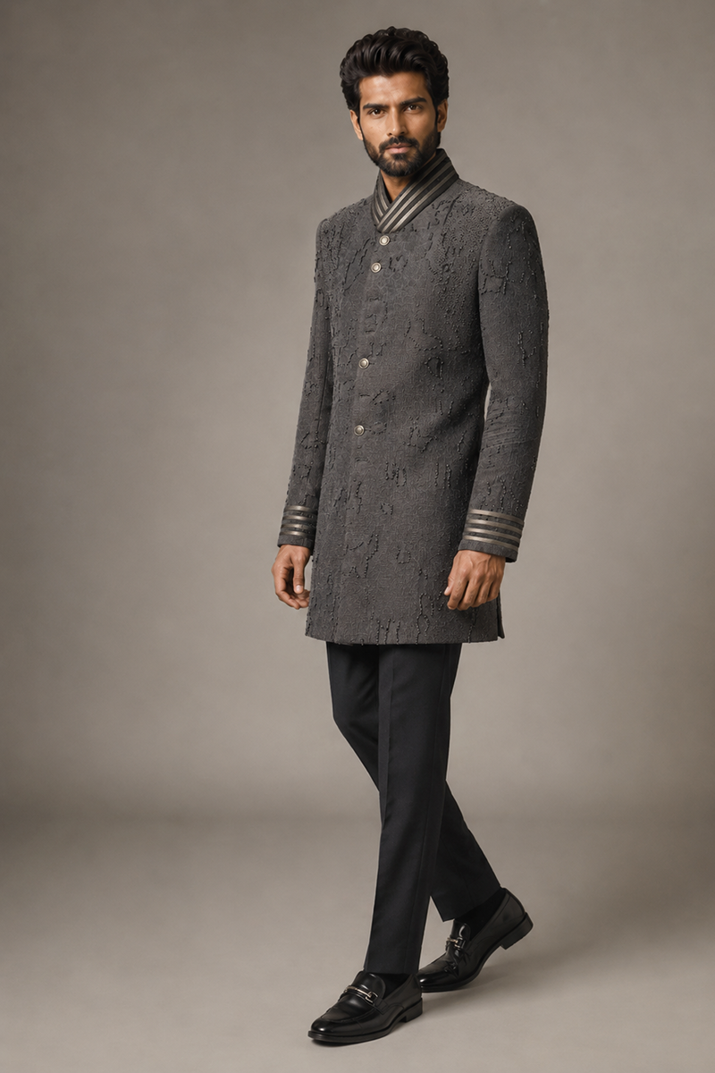 Slate Texture Indo-Western