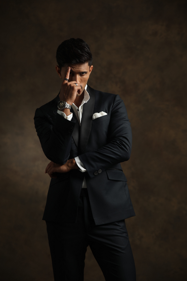 Velour Nocturne Tuxedo