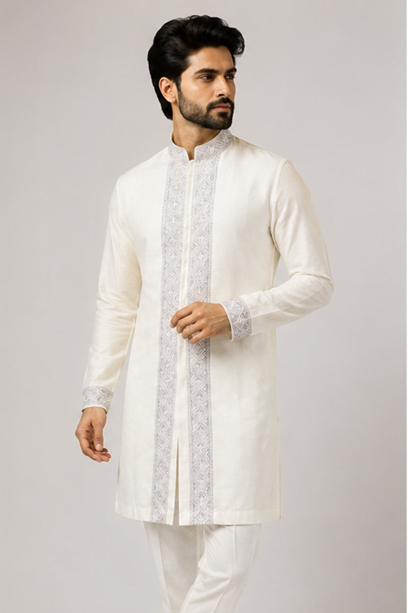 The Architectural Cotton Kurta