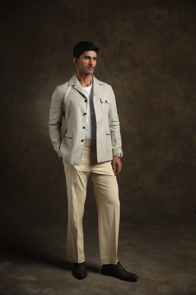 Beige Shacket