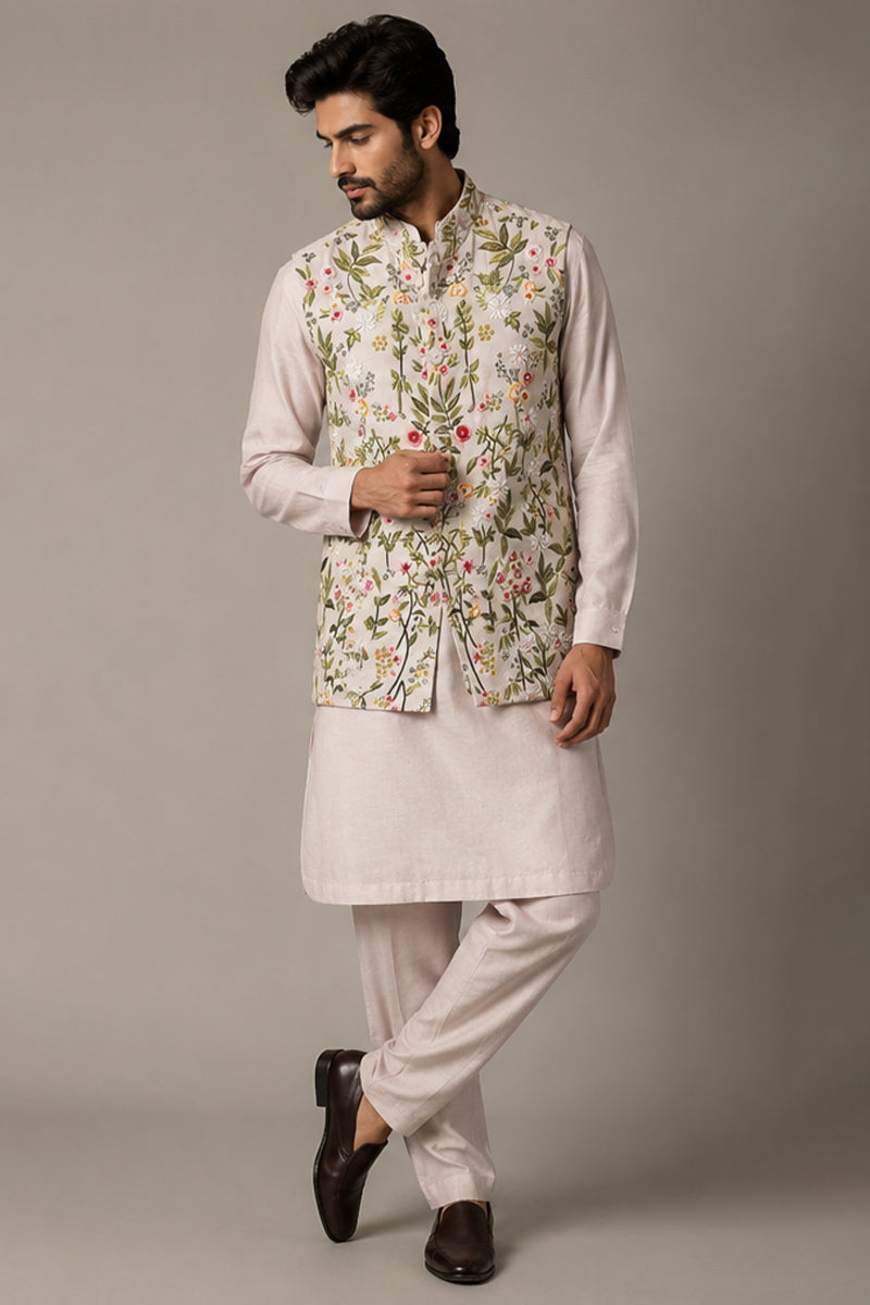 Garden Bloom Nehru Set