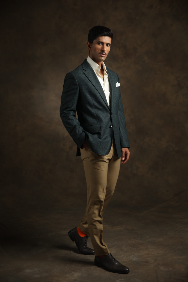 Bottle Green Blazer