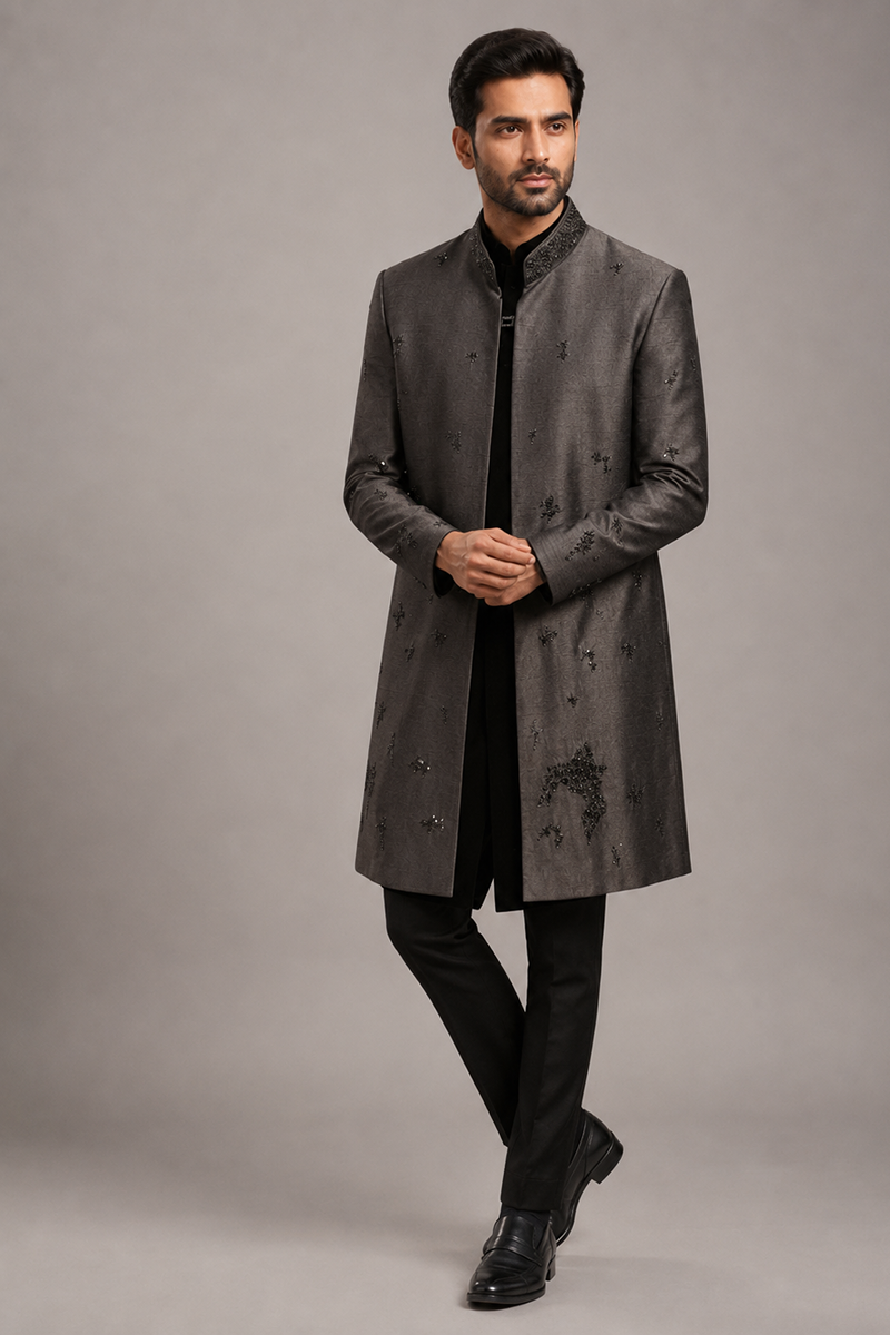 Charcoal Constellation Indo-Western
