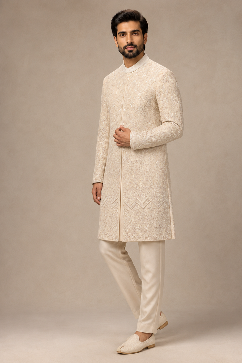 Ivory Heirloom Indo-Western