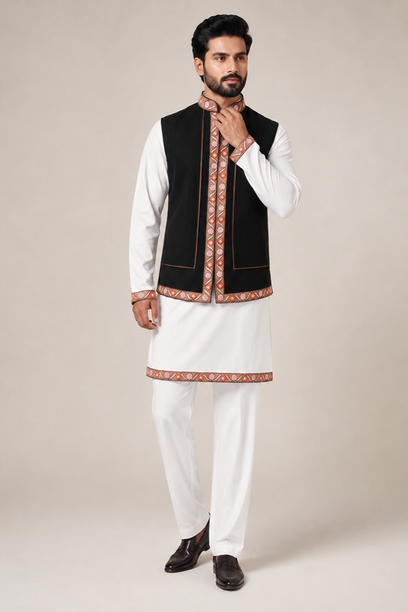 Heritage Border Nehru Set