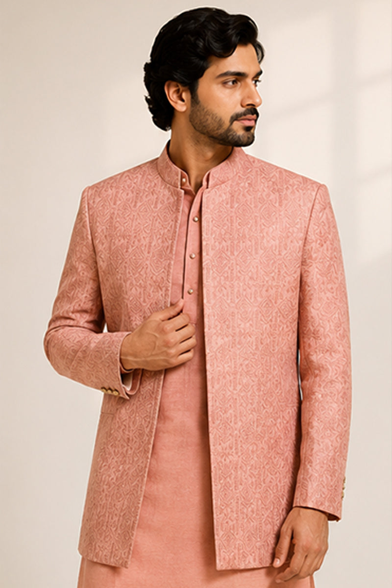 Rosewood Layered Indo-Western
