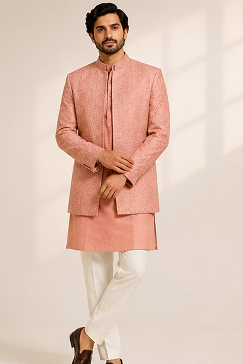 Rosewood Layered Indo-Western