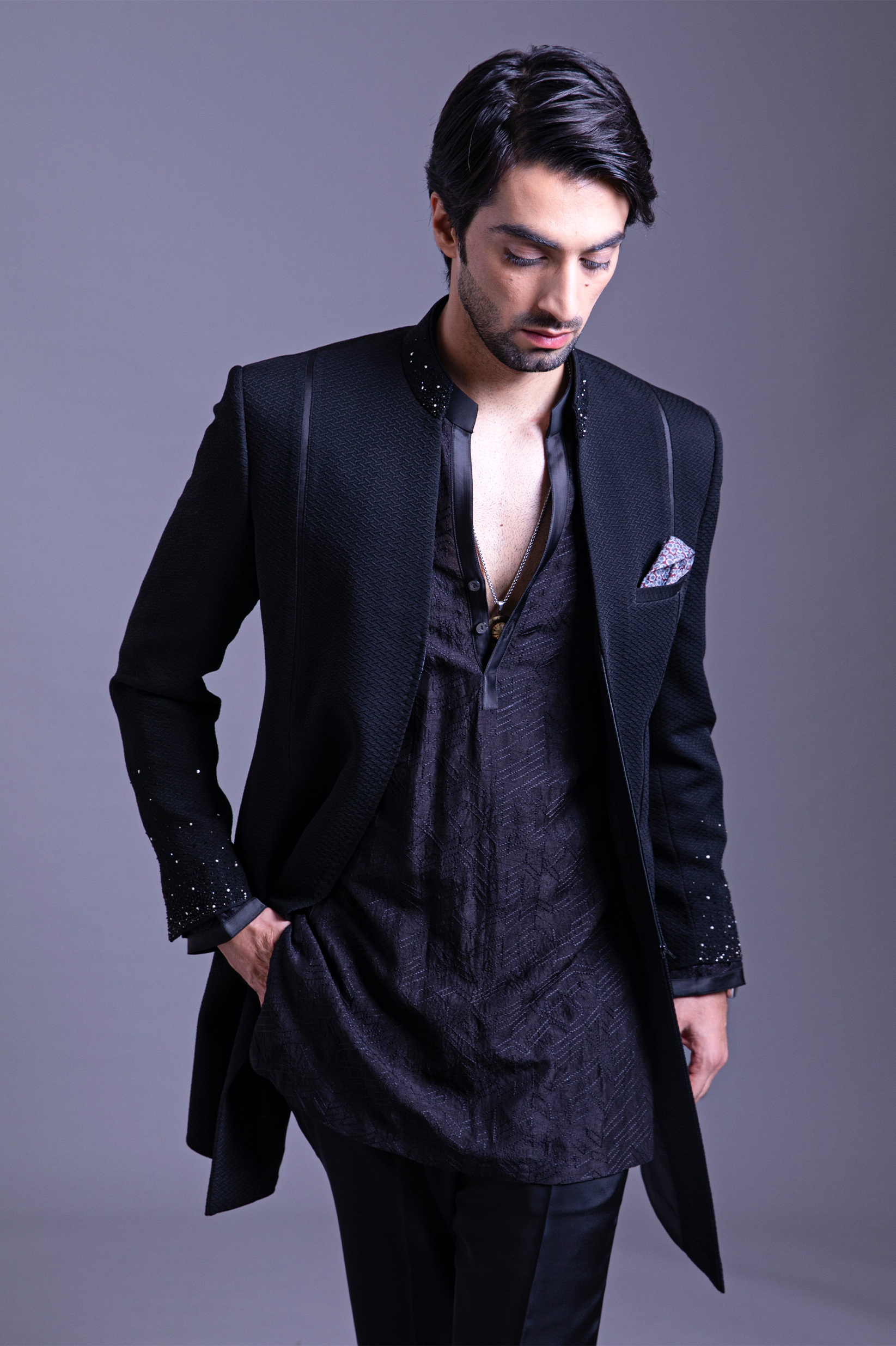 The Nocturne Sherwani