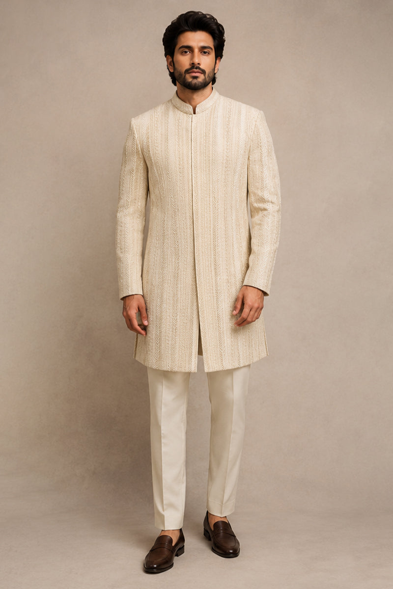 Ivory Weave Indo-Western