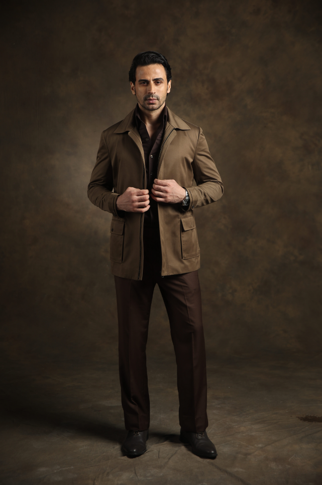 The Kensington Field Coat in Olive