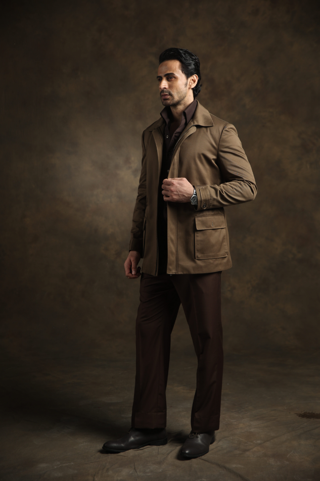The Kensington Field Coat in Olive