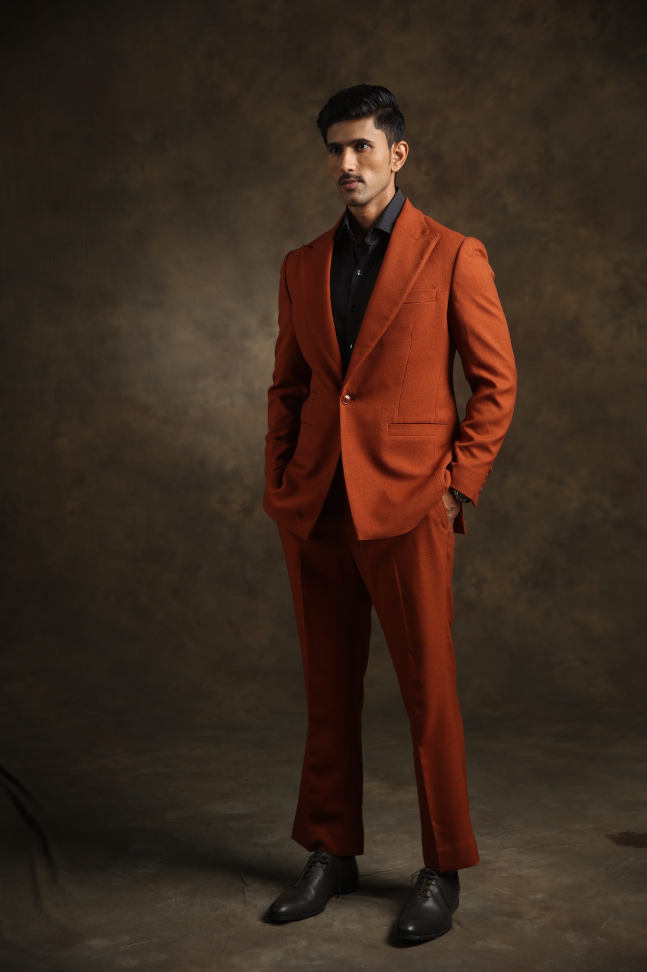Rust Orange Suit