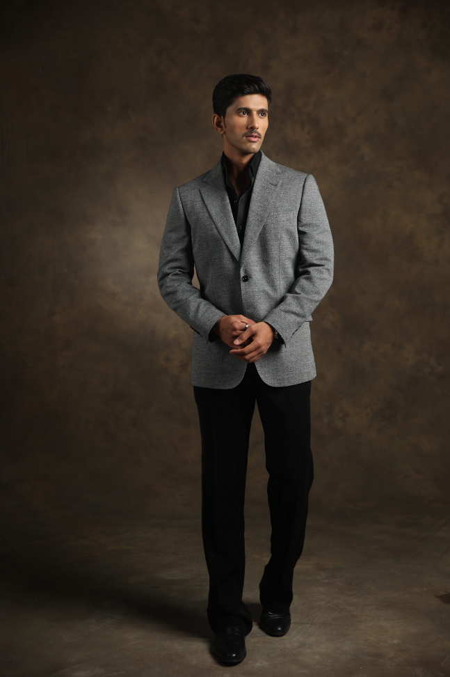Charcoal Gray Blazer