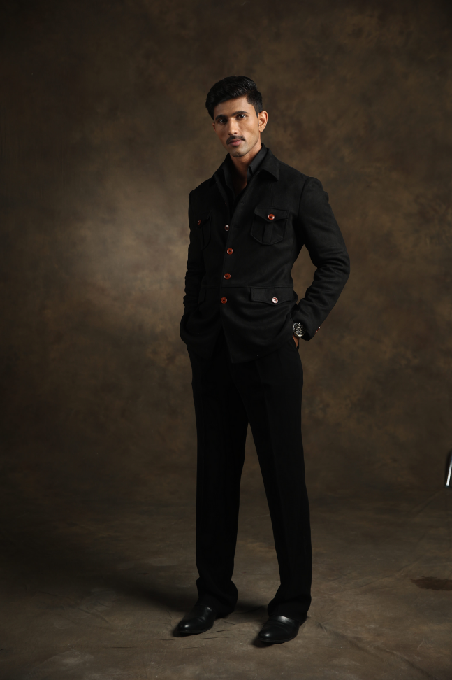 Black Velvet Jacket