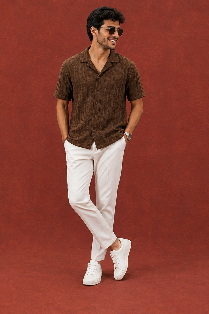 Barkline Textured Shirt