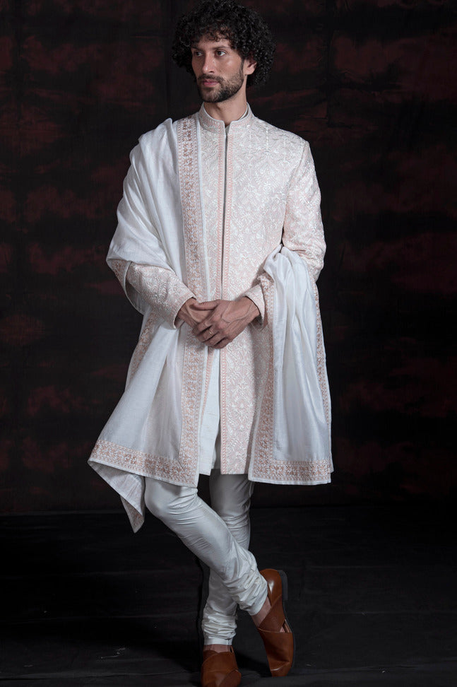 Embroidered Sherwani Set